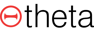 THe logo for Theta consultancy - using the greek sign for theta alongside the company name